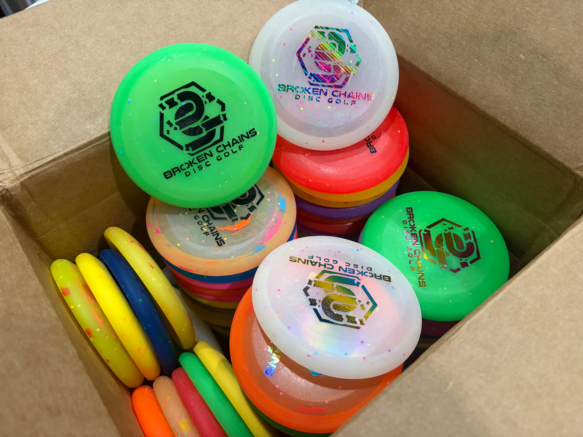 Broken Chains Disc Golf | Custom Stamped Mini Marker